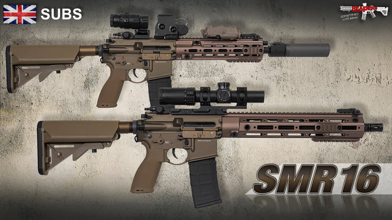 [Review] E&C SMR16 S-AEG (416A5, Geissele, EFCS/Mosfet, RAL 8000) 6mm Airsoft/Softair (German,DE)