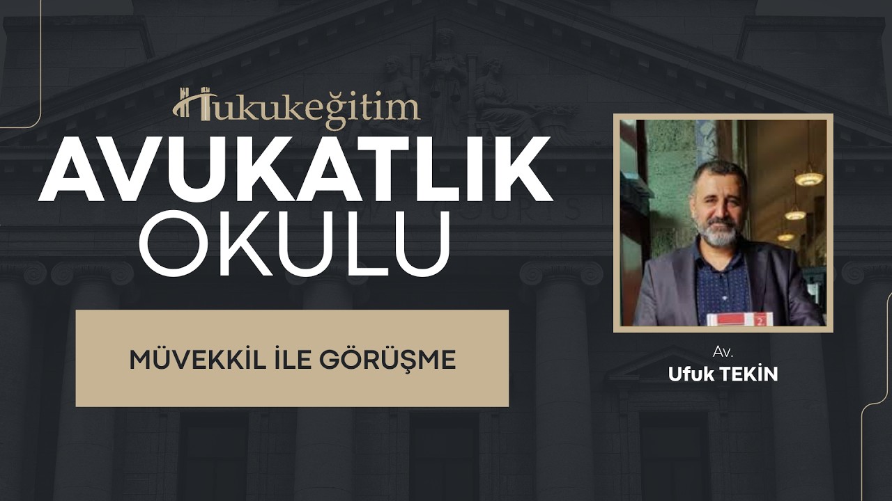 Avukatlık Okulu - Müvekkil ile Görüşme (Fragman)