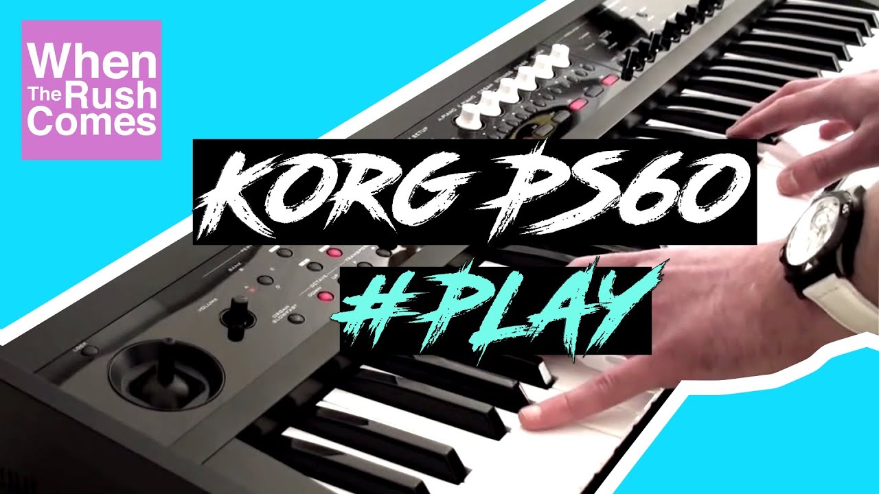 Korg PS60 synthesizer | Play (sounds demo)