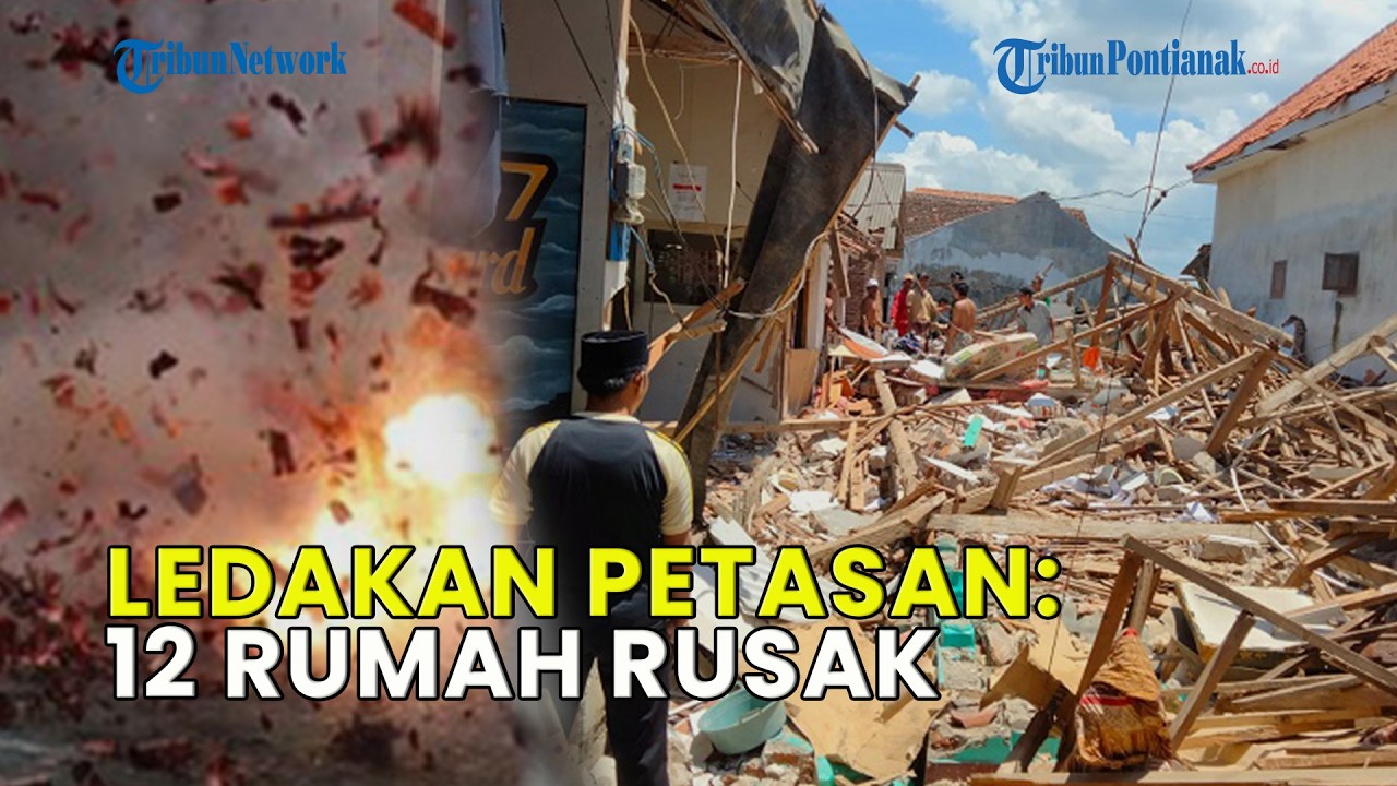 LEDAKAN PETASAN DI SITUBONDO: 7 ORANG JADI KORBAN, 12 RUMAH RUSAK❗