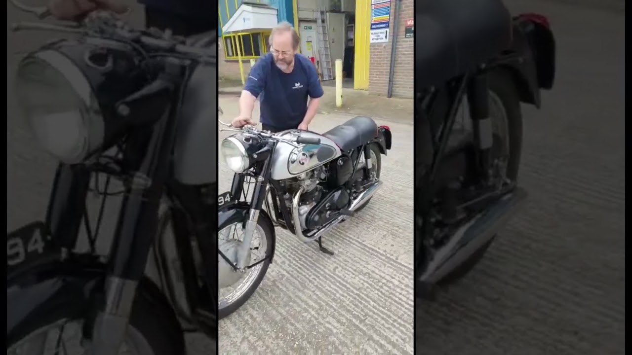 Starting a Norton 99 Dominator