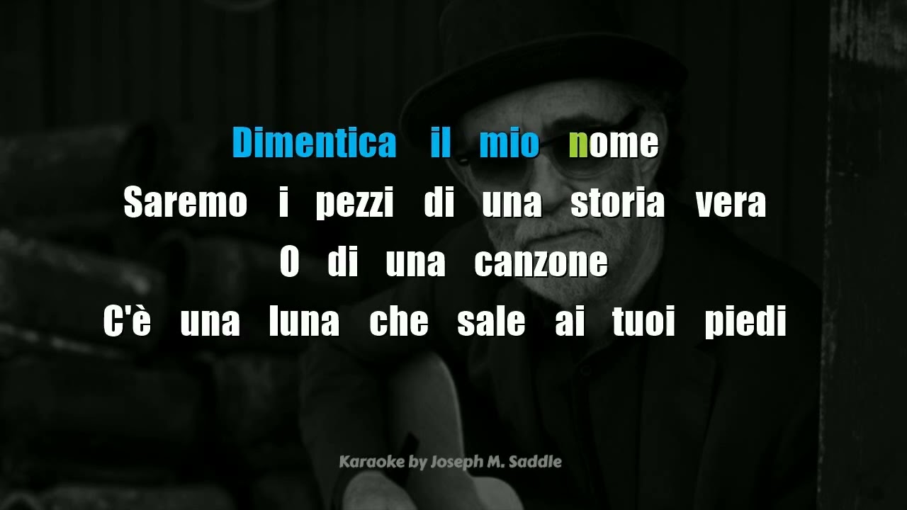 Stella della Strada di Francesco De Gregori - KARAOKE