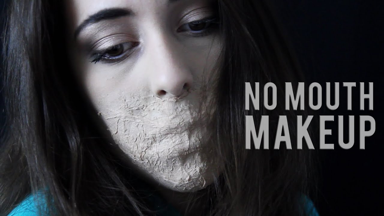No Mouth Makeup || collab with Beauty and A Beast! || Halloween 2014