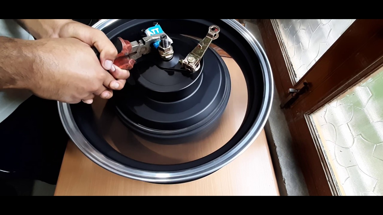 Комплект для переоборудования мотор-колеса электромотоцикла 72 В 2000 Вт 17 дюймов