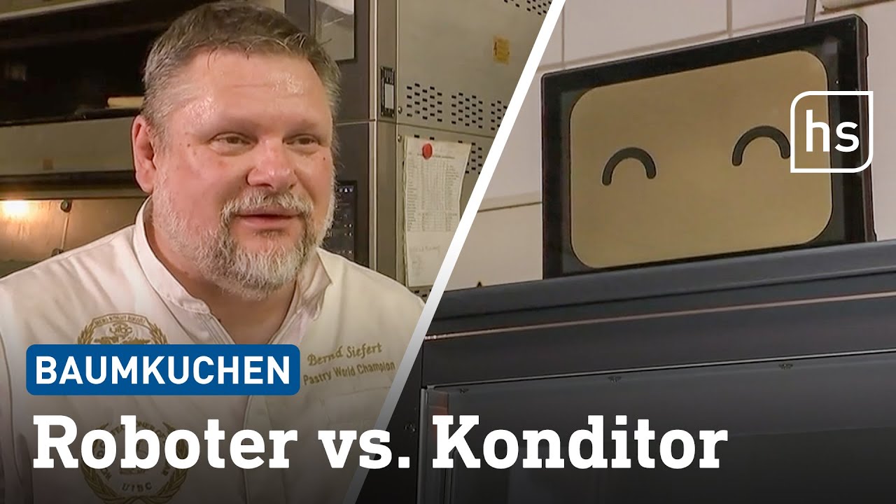 Theo, der Baumkuchen-Roboter: Backkunst aus Japan in Michelstadt | hessenschau