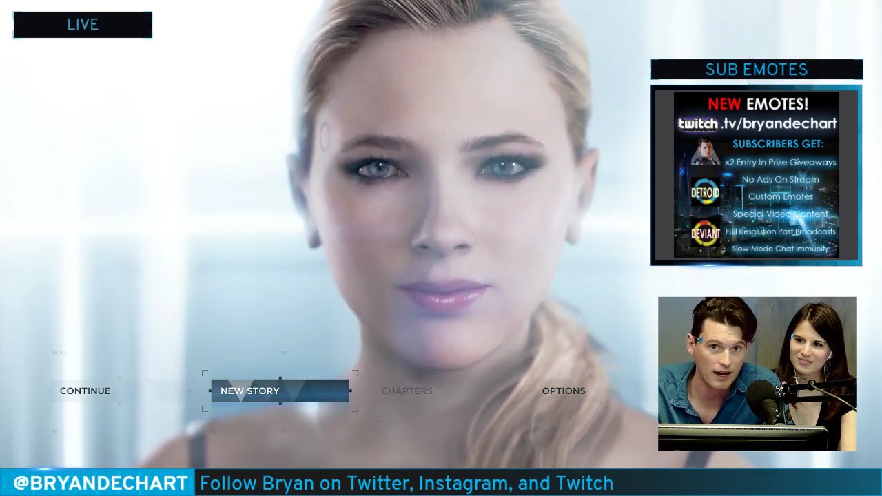 Connor Plays Detroit: Become Human - Stream #1