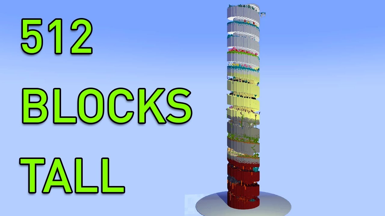 The Tallest Minecraft Map Of All Time