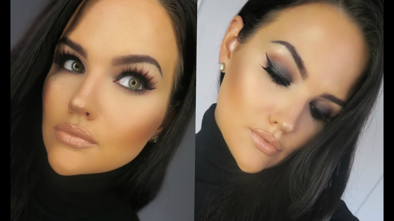 Full Face MAC Cosmetics Makeup Tutorial | Black Smokey Eye