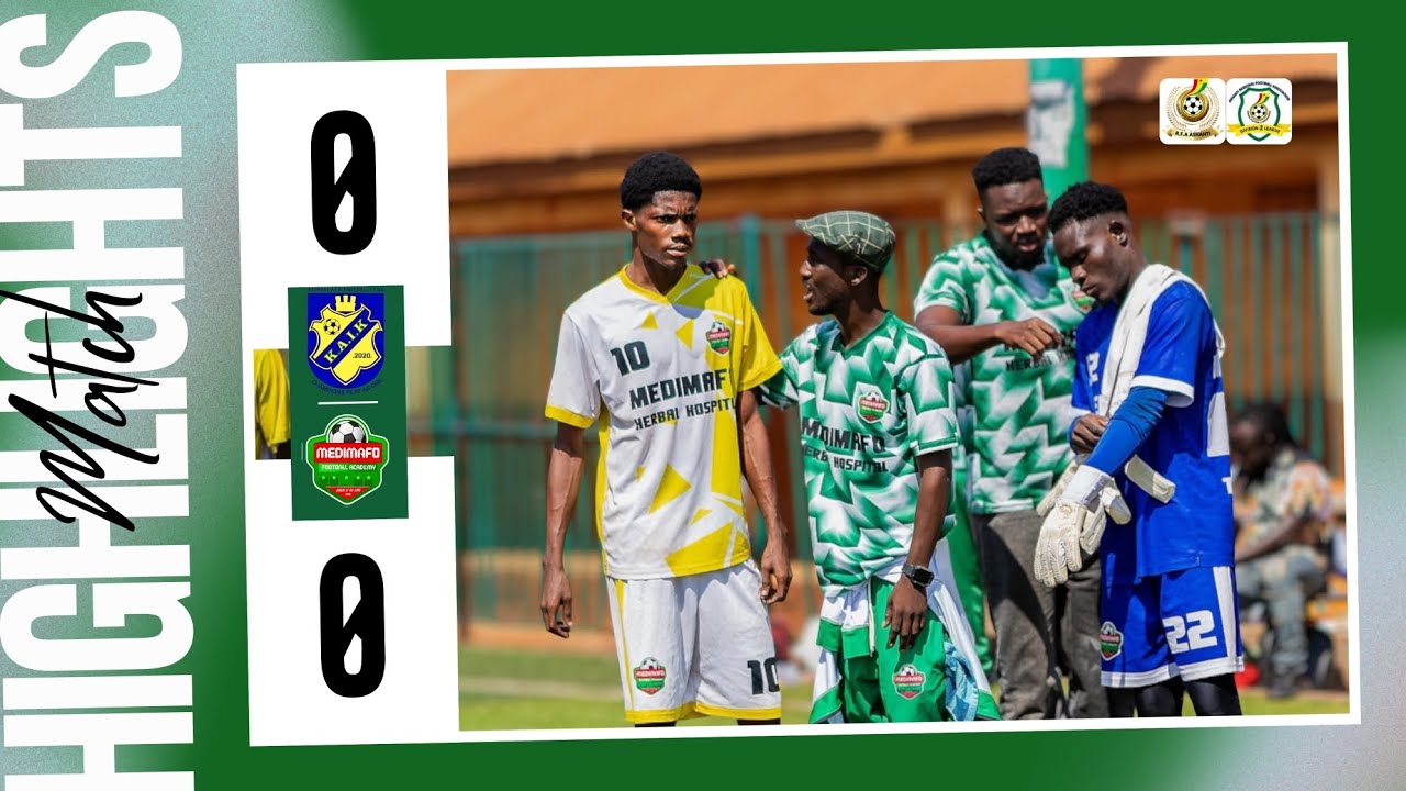 CHANCES, SAVES & DRAMA! | MEDIMAFO FA 0–0 KUMASI AIK FC | ARFA D2 LEAGUE MW14 HIGHLIGHTS 