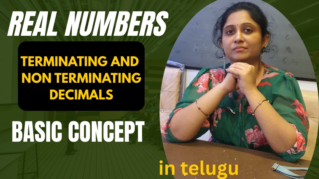 Terminating and non terminating decimals | Rational numbers | TS SSC 10th maths