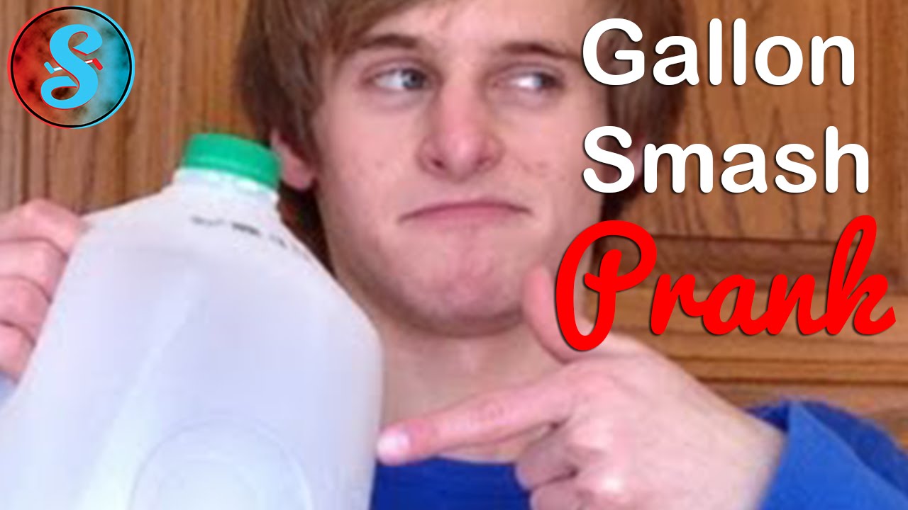 Gallon Smash Prank/Gallon Smashing Prank with Milk in Store GONE WRONG