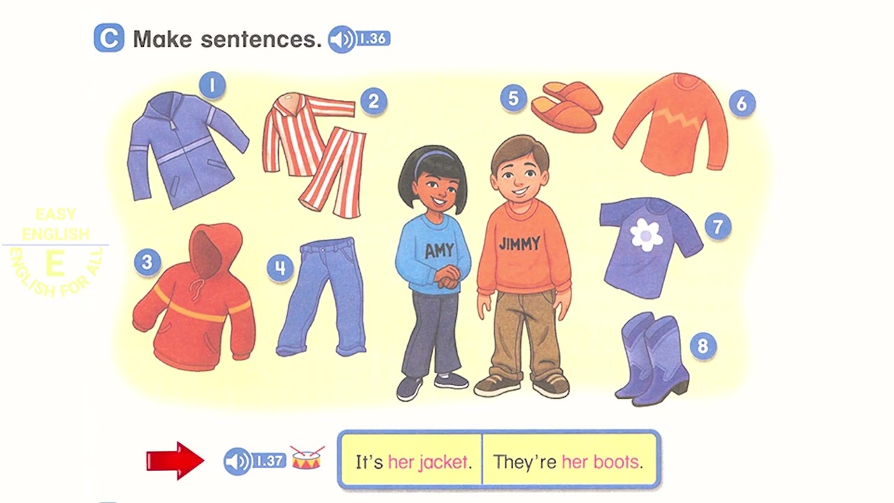 Let's Go 3 Unit 2 _ Clothing (Student Book 5th Edition)