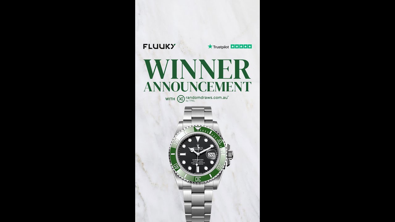 Rolex Submariner Green Bezel - FLUUKY Live Draw