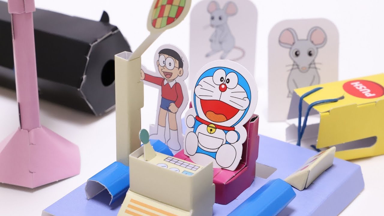 Doraemon Gadgets Action Paper Craft
