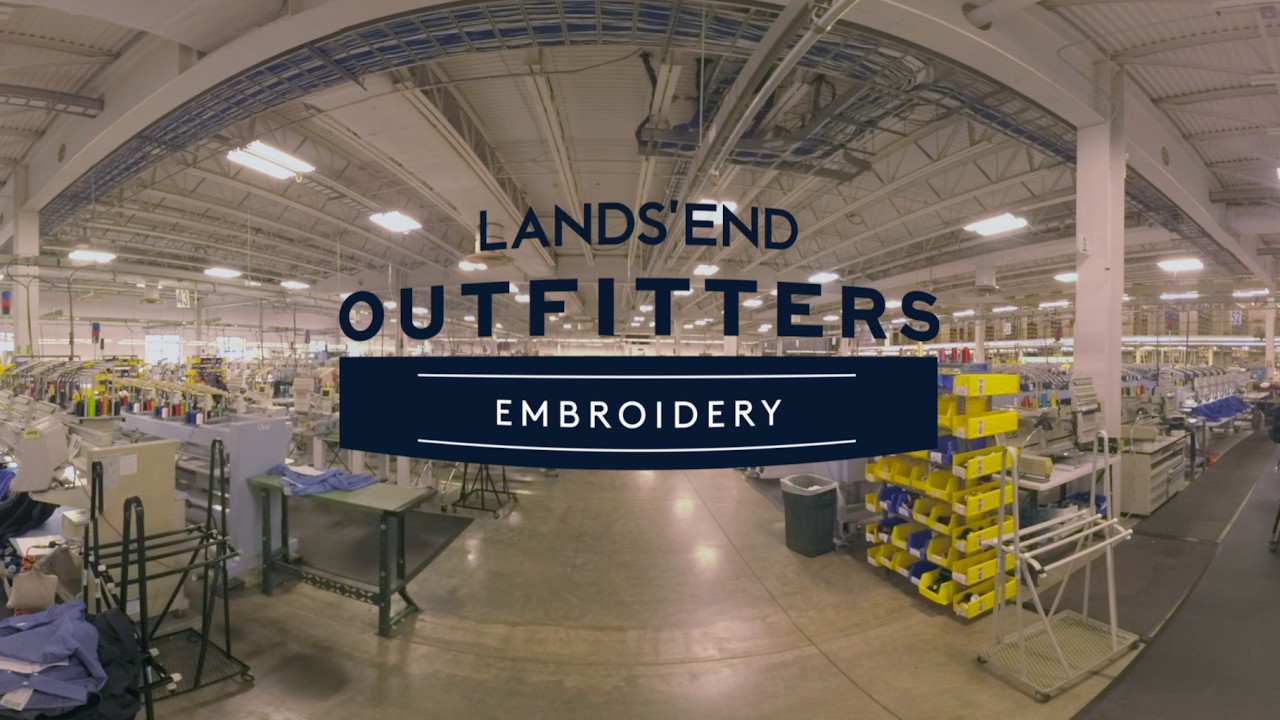 Lands' End Outfitters Embroidery Floor | Full Tour **View in YouTube App**