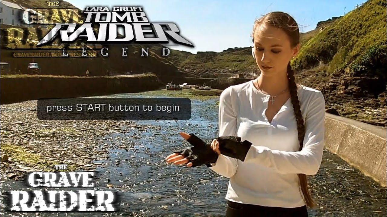 Tomb Raider Legend: Lara Croft cosplay test (Biker/England level edition)
