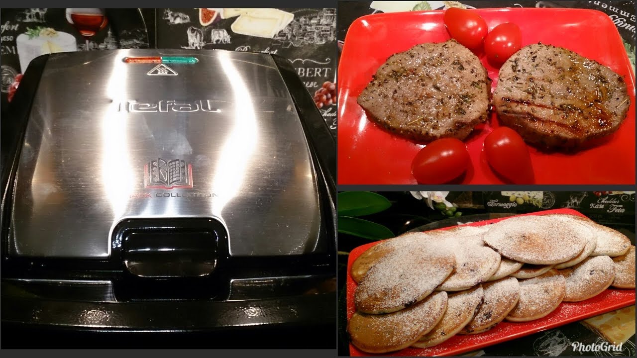 Обзор Мульти - Пекаря от TEFAL SNACK COLLECTION SW854D16 /Готовим  Стейки и др/ Multi - Baker Review