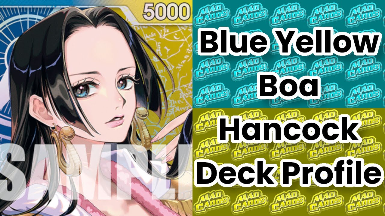 BOA HANCOCK DECK PROFILE | OP14 | Blue Yellow | One Piece TCG | OPTCG Meta