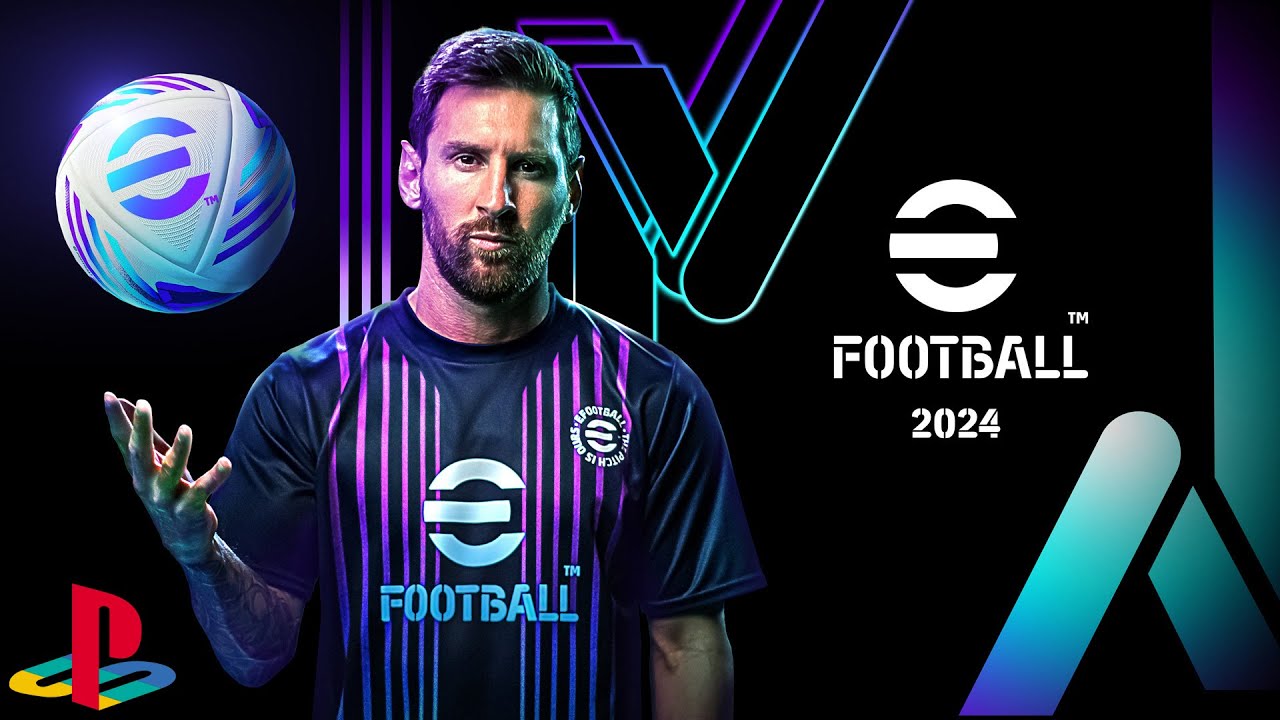 لعبة PES 2024 على بلاي ستيشن 2 | eFootball 2024 (PS2)