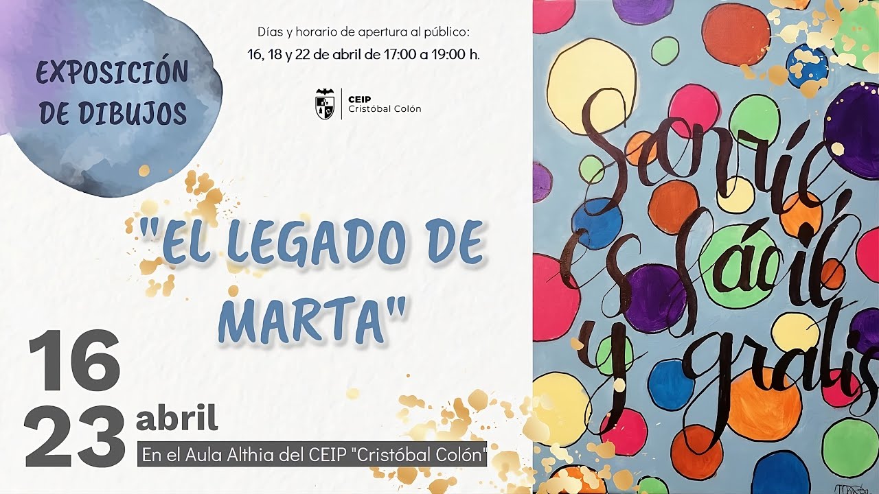 Inauguración Exposición “El Legado de Marta”