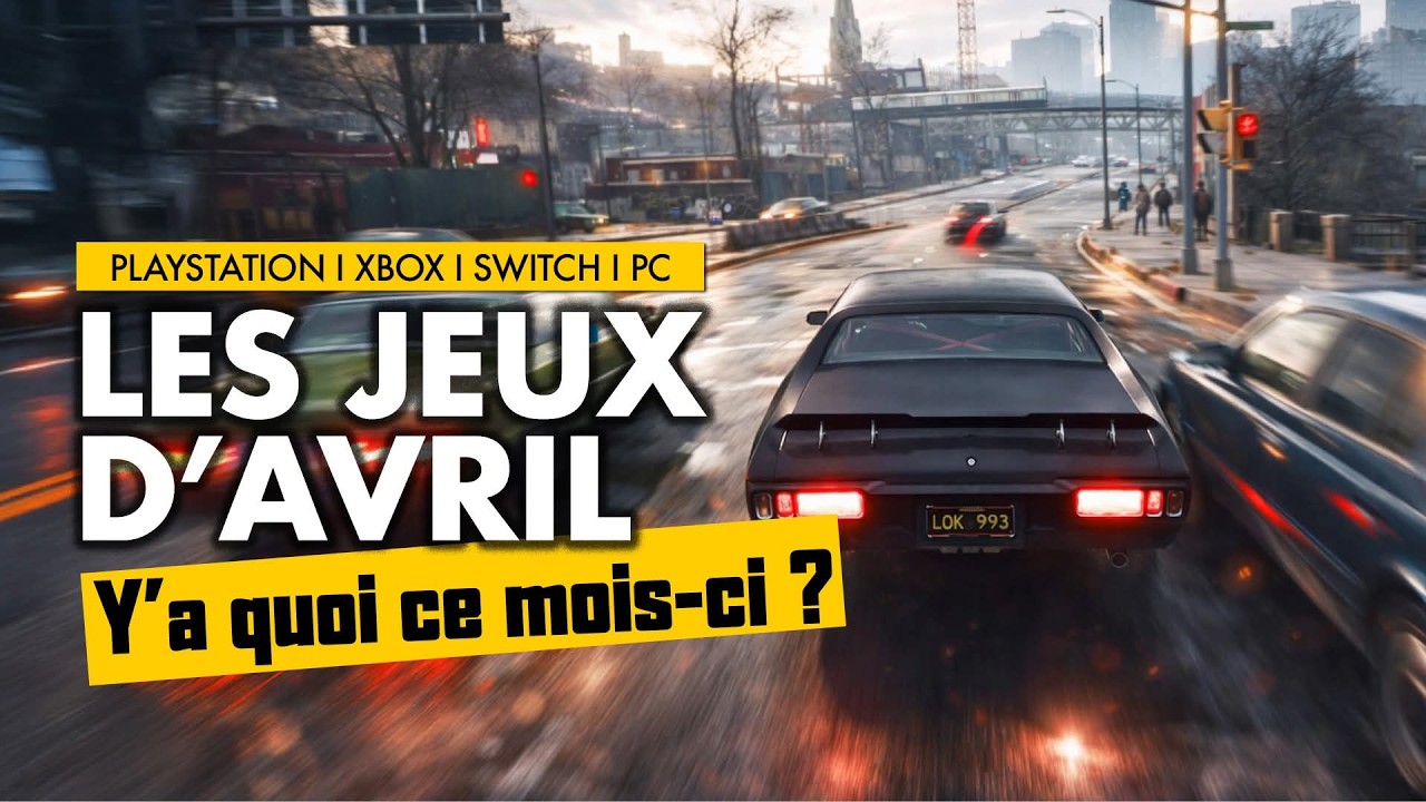 TOP 10 des sorties jeux vidéo en AVRIL 2026 ! 🎮