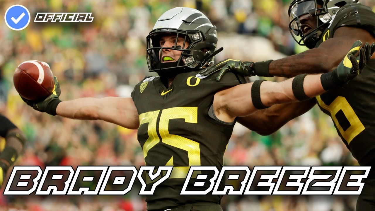 Brady Breeze Official Oregon Highlights || Hardest Hitting Safety In the Pac-12 ||ᴴᴰ