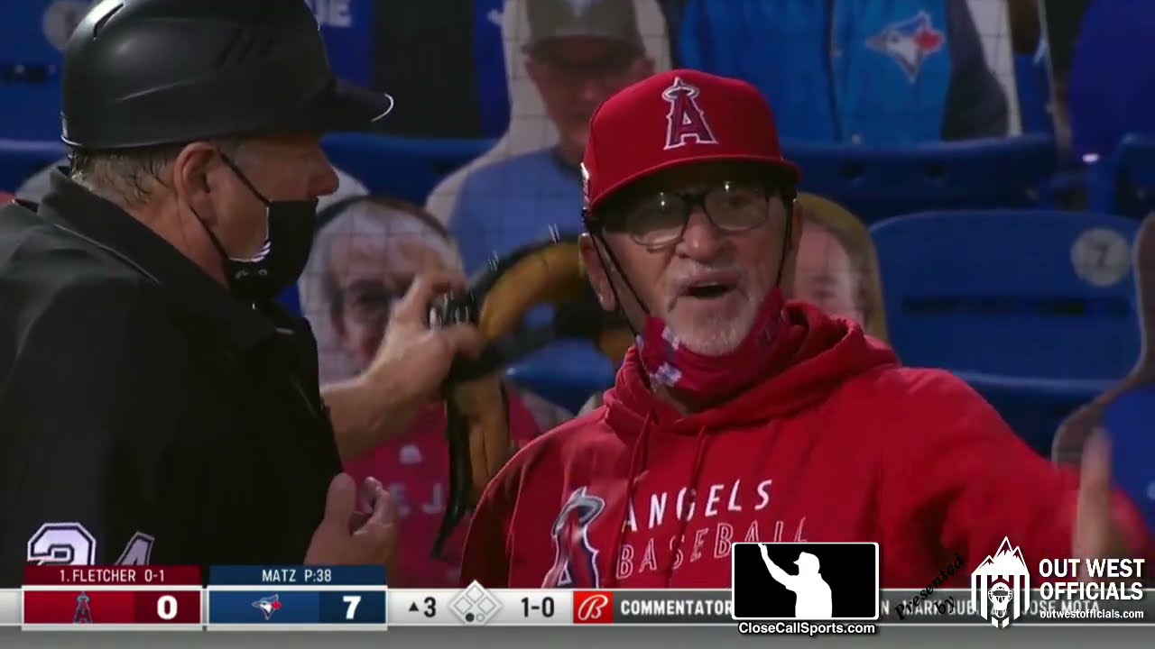 Ejection 005 - Crew Chief Jerry Layne Ejects Joe Maddon After a Series of Replay Challenge Losses