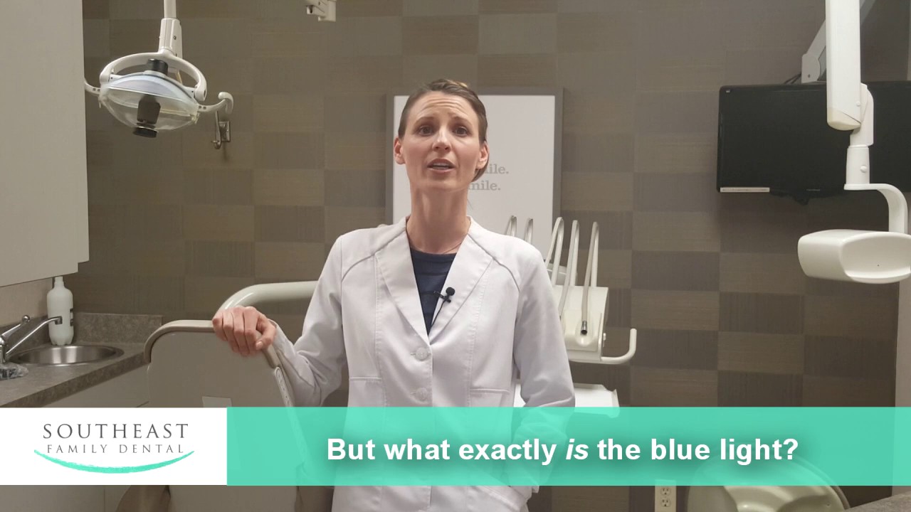 What is that weird blue light my dentist uses?