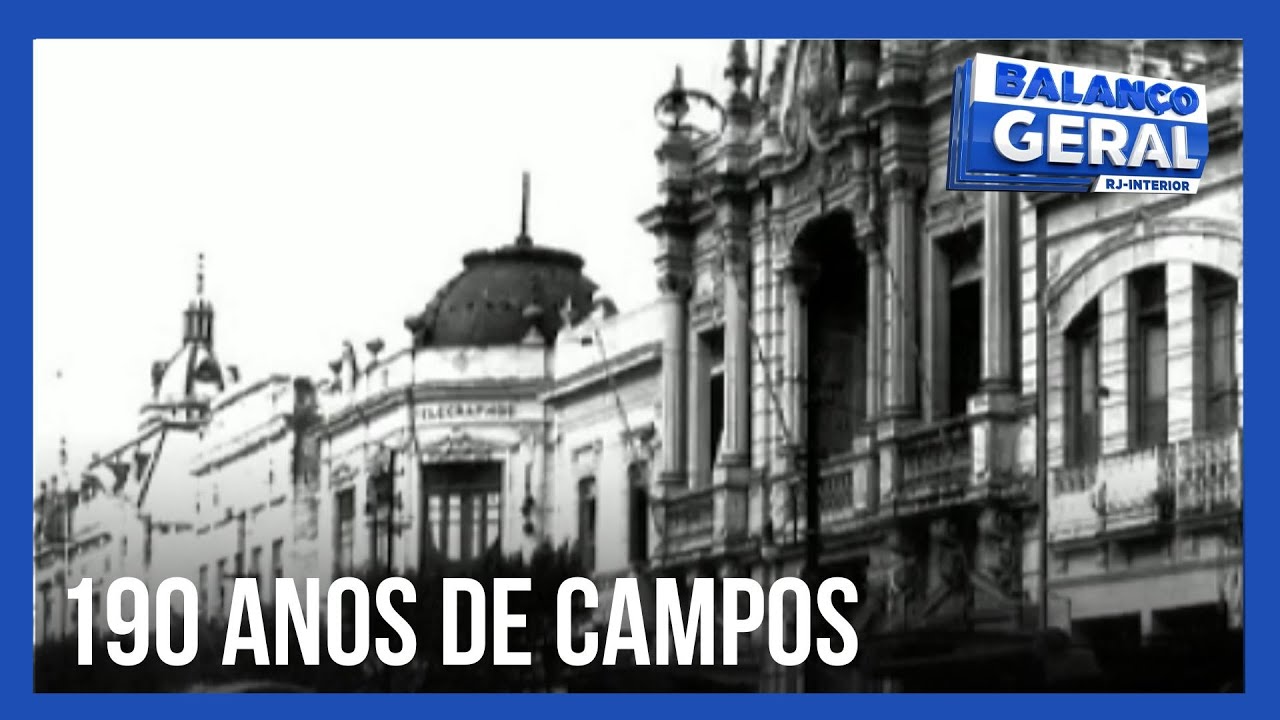 Campos dos Goytacazes celebra 190 anos com reflexão sobre transformações urbanas