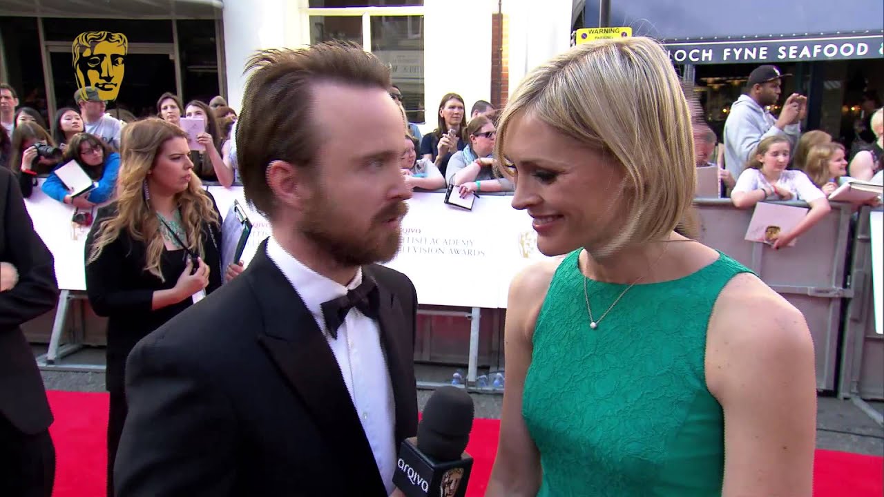 Aaron Paul - BAFTA Television Awards Red Carpet in 2014
