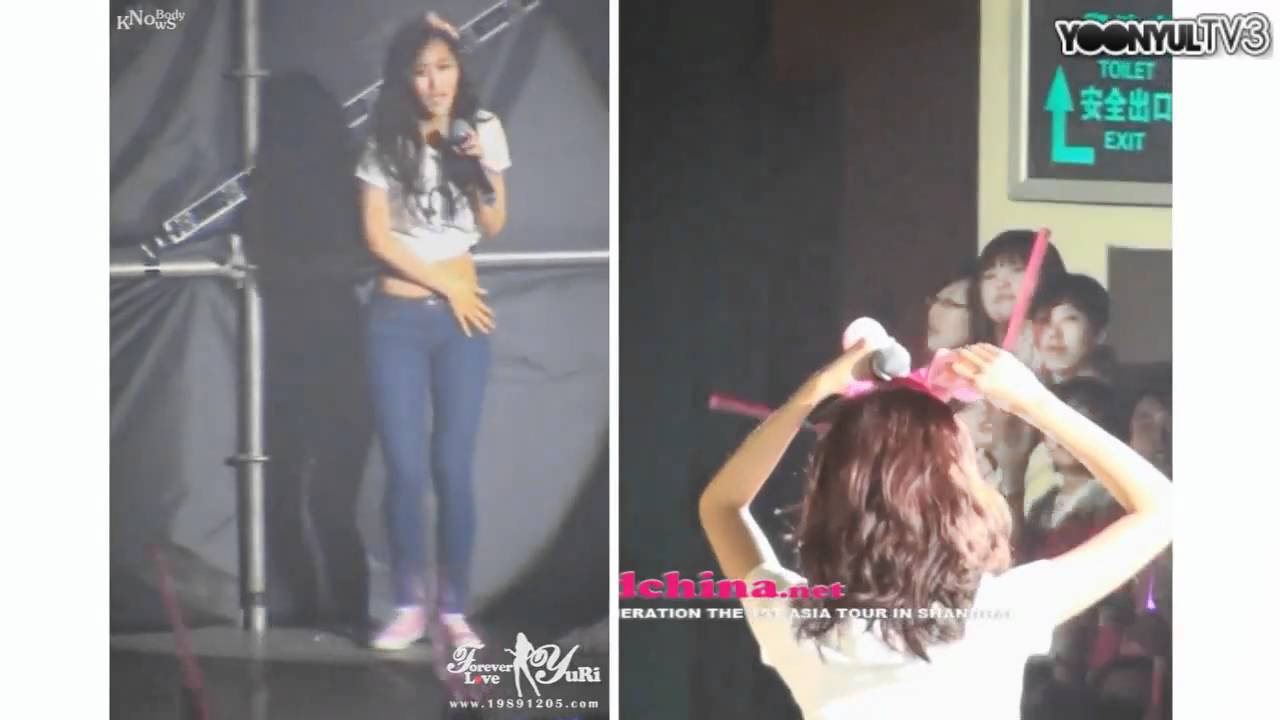 SNSD YoonYul 윤율 ユンユル Fancam Moment #59- Yuri's Love Confession