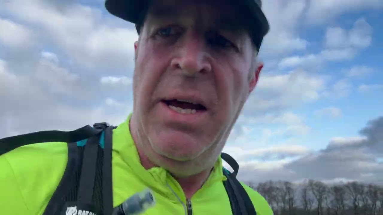 10k with a broken wrist 
