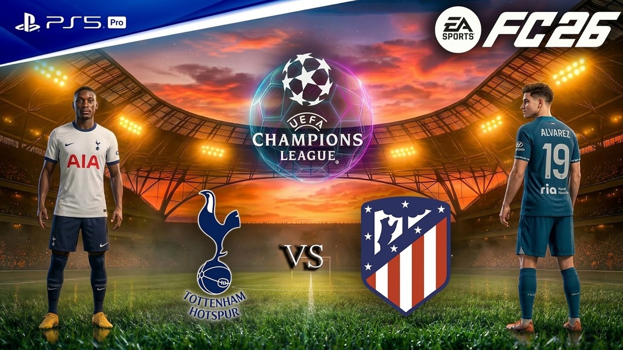FC 26 - Tottenham vs. Atletico Madrid - UEFA Champions League 25/26 Full Match | PS5™ Pro [4K60]