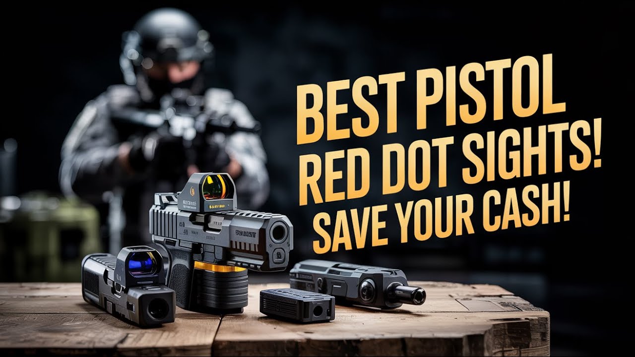 BUY The 5 Best Pistol Red Dot Sights Of 2025! Save Your Cash!