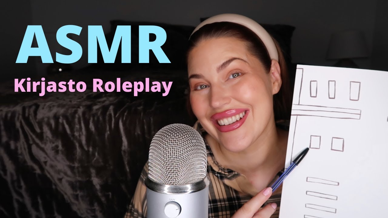 ASMR SUOMI Kirjasto roleplay