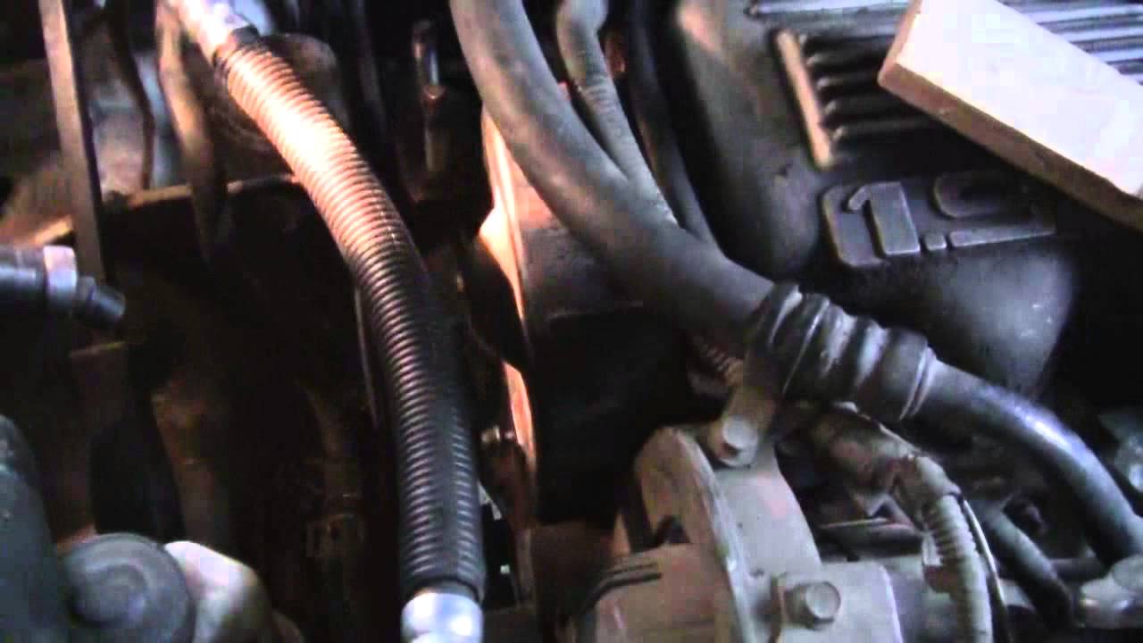 93 Ford Escort 1.9 How To Replace Timing Belt pt 7