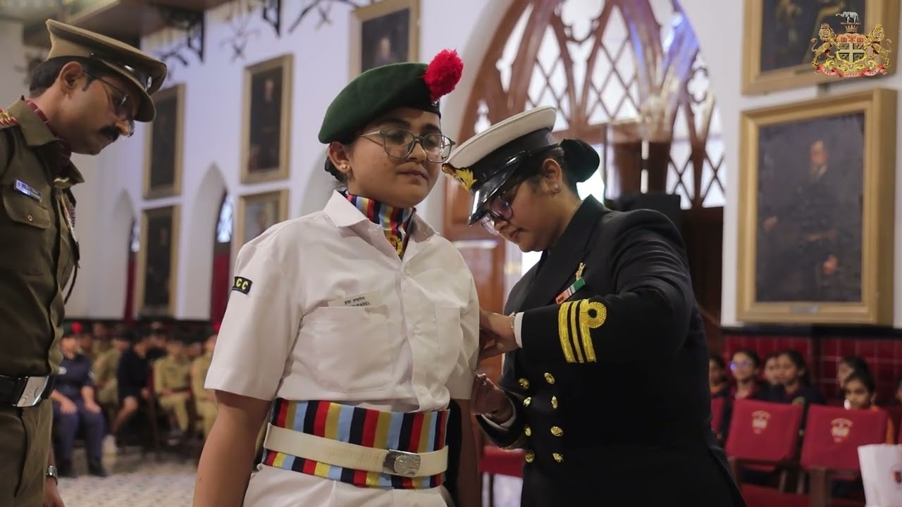 NCC Rank Ceremony 2025-26 | The Rajkumar College | Rajkot