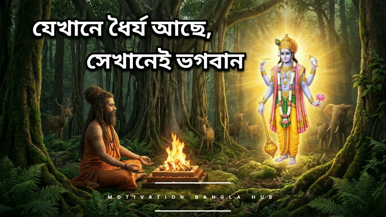 ধৈর্যের দীপ | আত্মাকে ছুঁয়ে যাওয়া এক পৌরাণিক কাহিনি। Bangla Motivational Story 