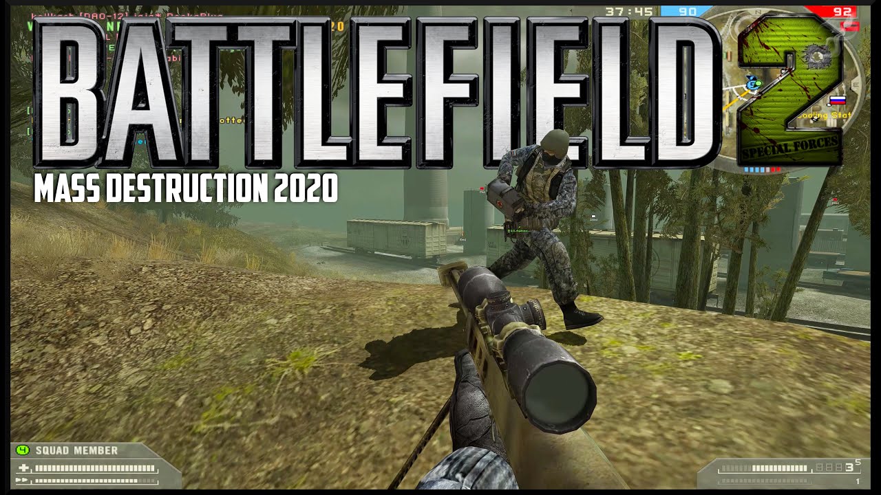 Battlefield 2 Special Forces 2020 Multiplayer Mass Destruction Tough Round | 4K