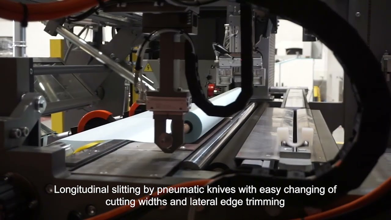 AUTOMATIC KRO: small rolls slitter rewinder