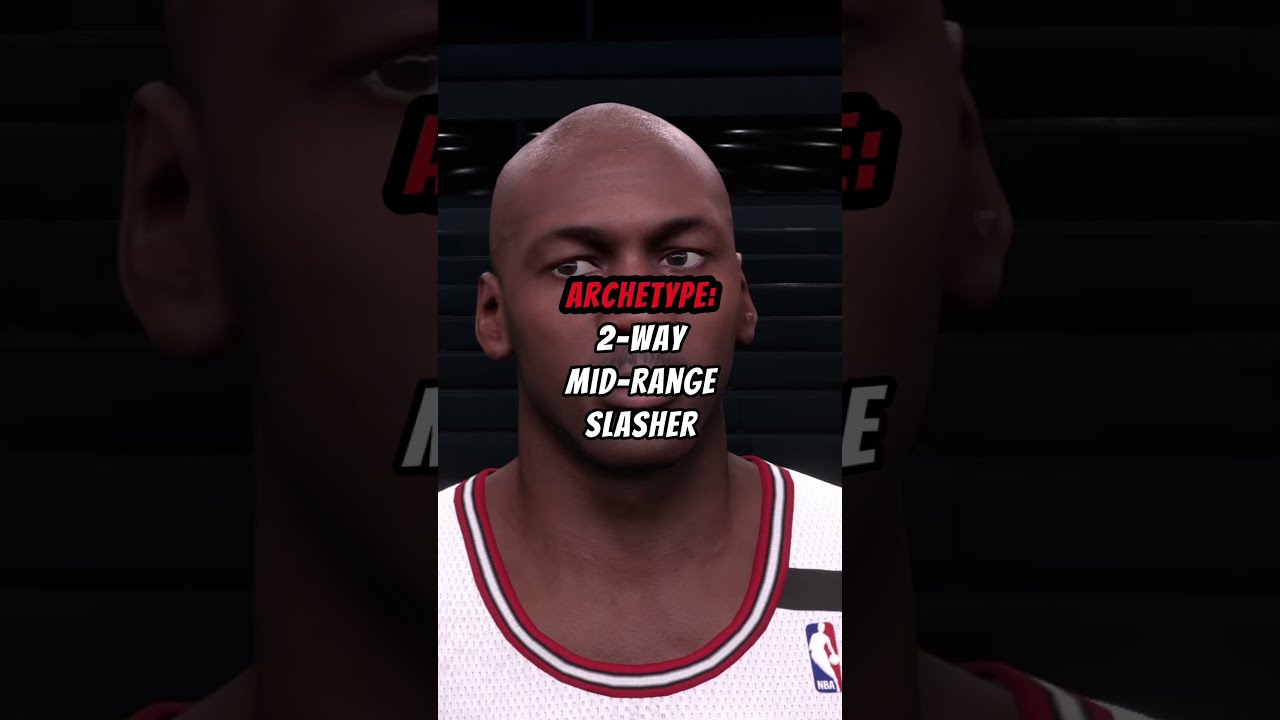 Michael Jordan (2-Way Mid-Range Slasher) build in NBA 2k26! #michaeljordan #nba2k26 #gaming