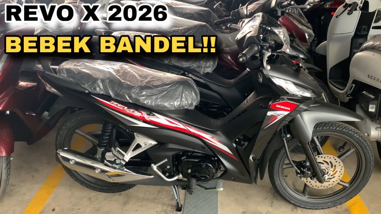 BEBEK TANGGUH‼️HONDA REVO X TERBARU 2026