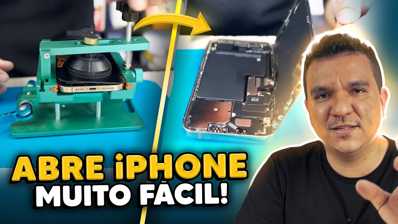 Padrão Apple... Veja como remover tela de qualquer iPhone de maneira Rápida e Segura!