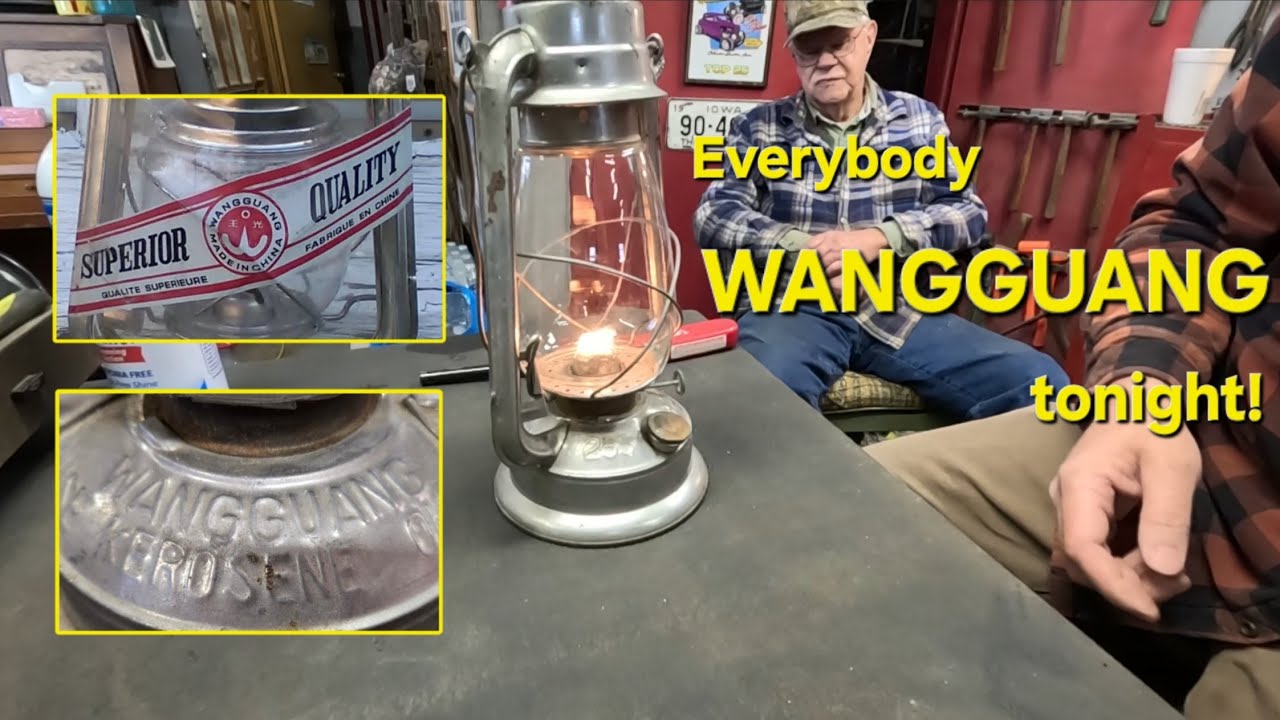 Made in China WANGGUANG kerosene lantern, It is better than I expected!  