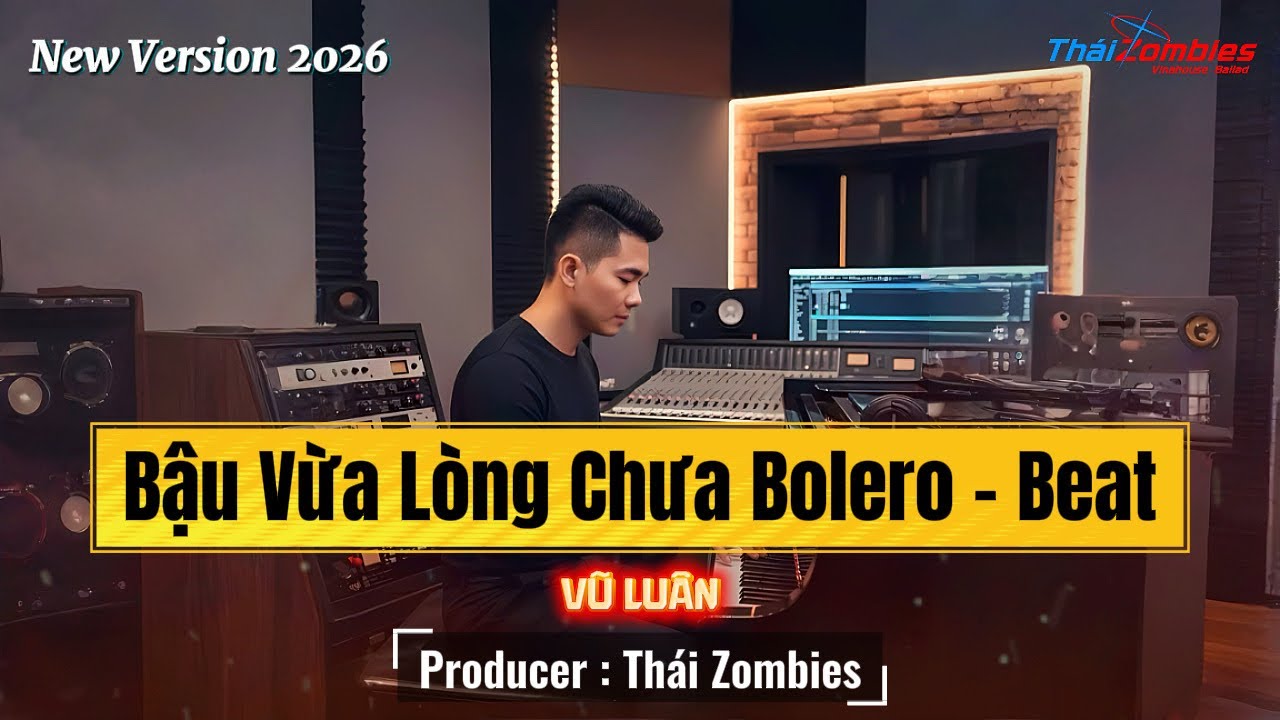 Bậu Vừa Lòng Chưa Bolero - Vũ Luân | Beat Chuẩn Phối Mới Dễ Hát