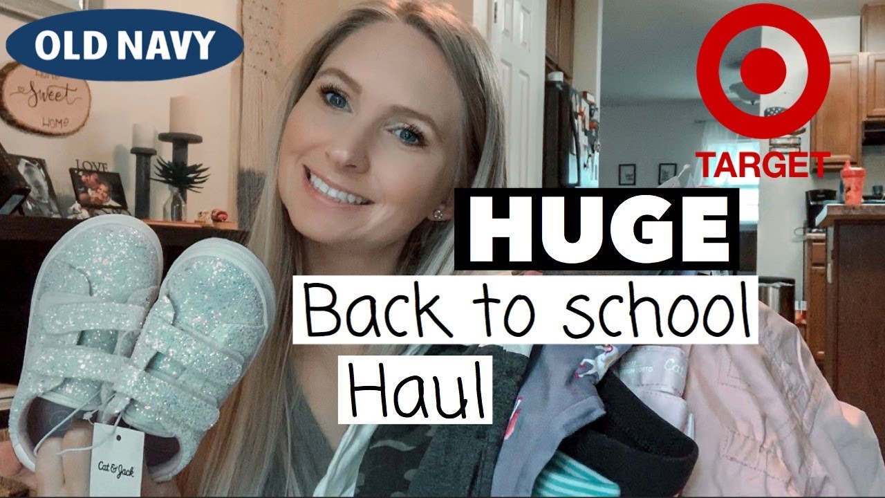 HUGE BACK TO SCHOOL CLOTHING HAUL || AFFORDABLE FOR TODDLER GIRLS & BOYS