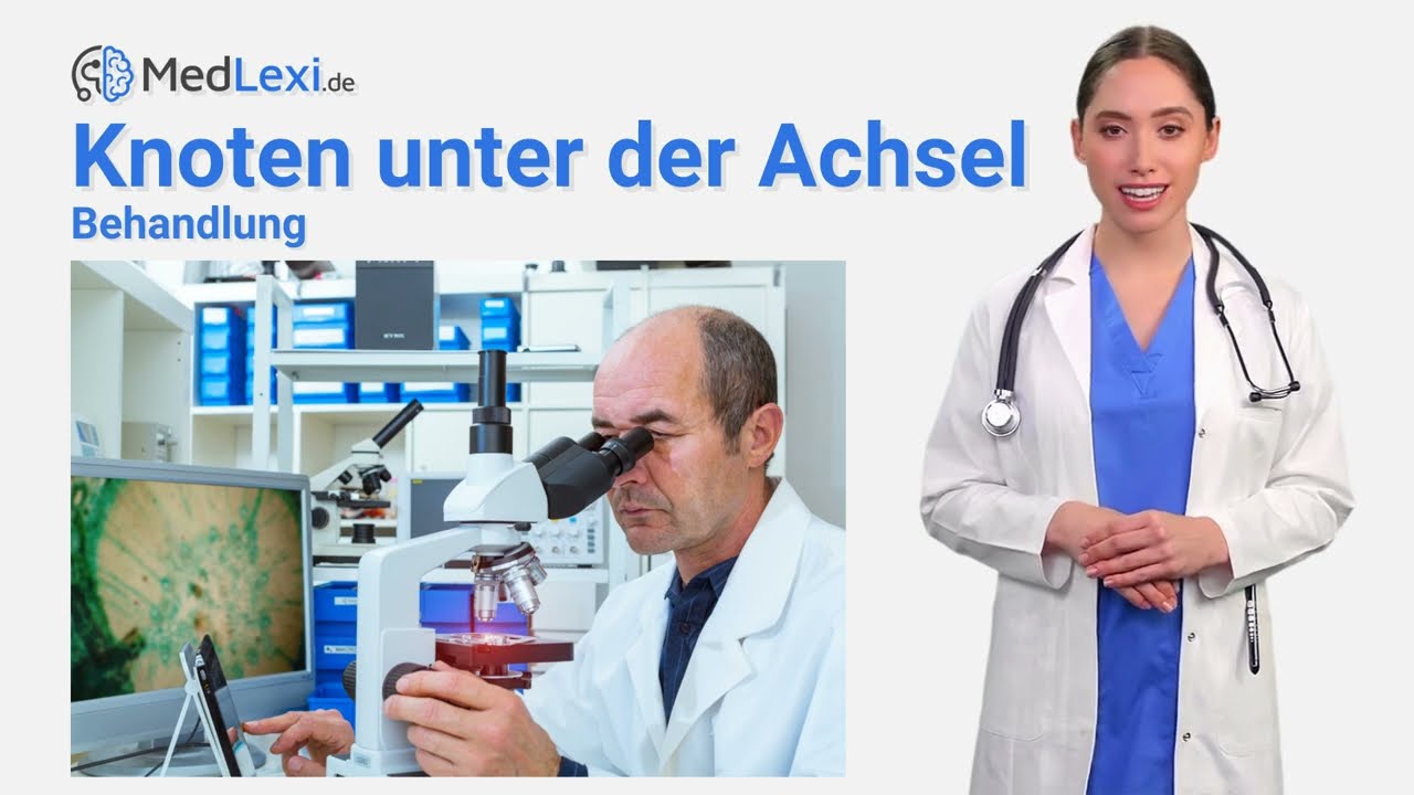 Knoten unter der Achsel - Das kannst du tun! - Wann zum Arzt? - Ursachen & Behandlung