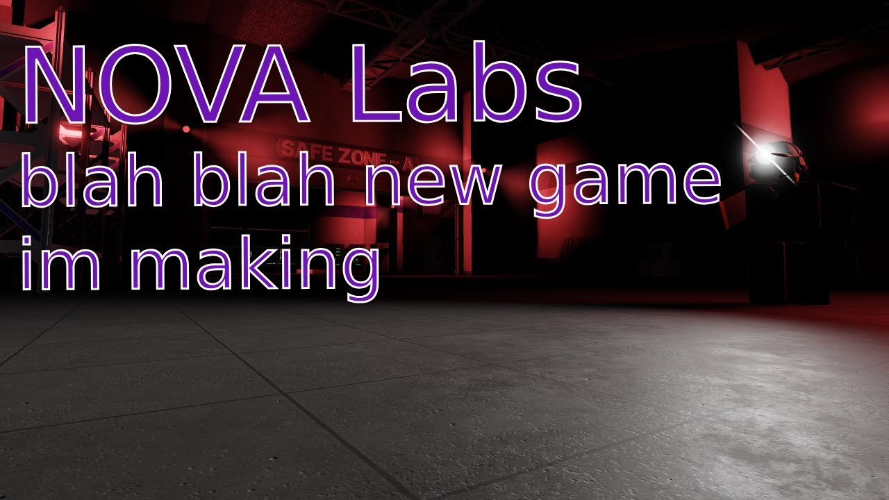 new game showcase - NOVA Labs (Roblox Transfur Game)