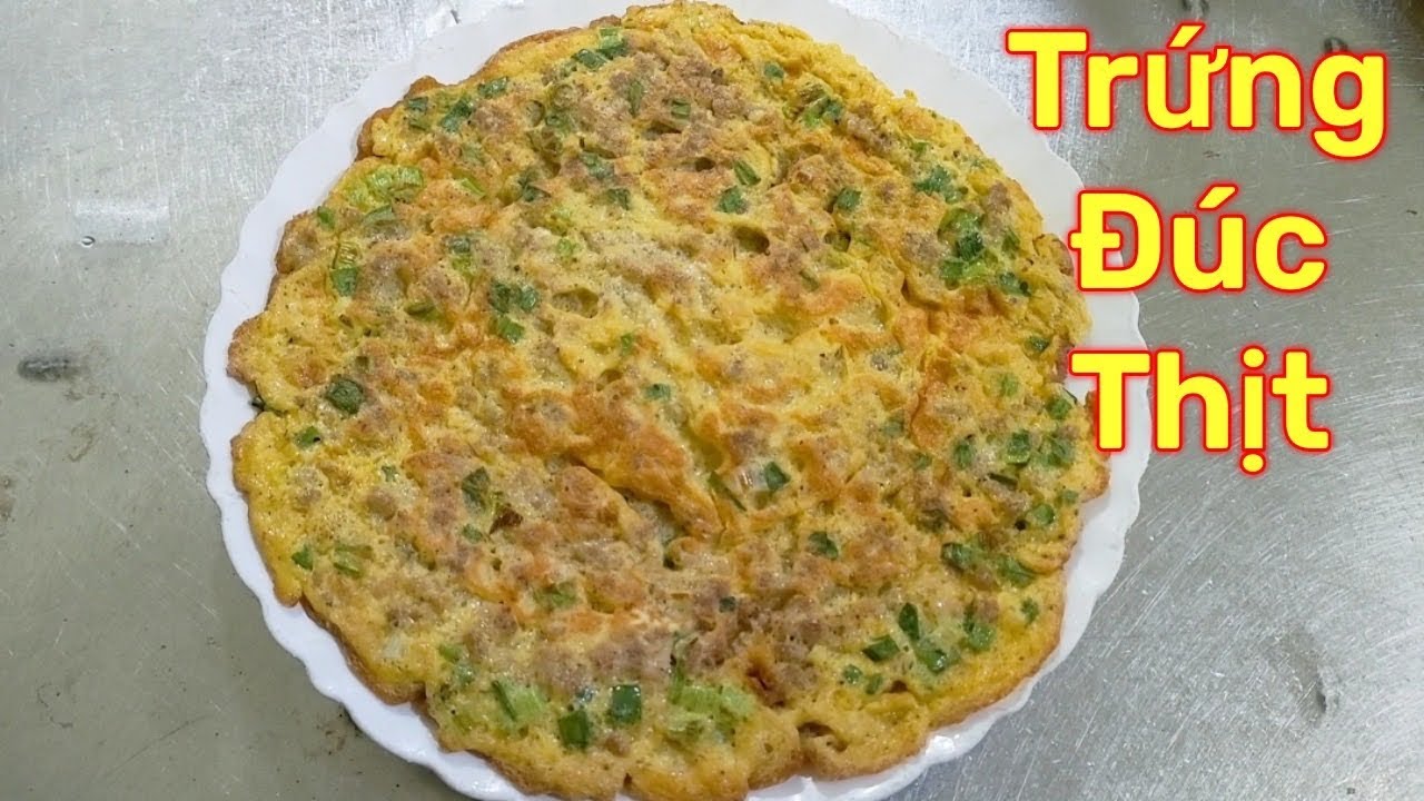 Trứng đ&uacute;c thịt- m&oacute;n ngon ăn cơm cho gia đ&igrave;nh./Bếp của em.