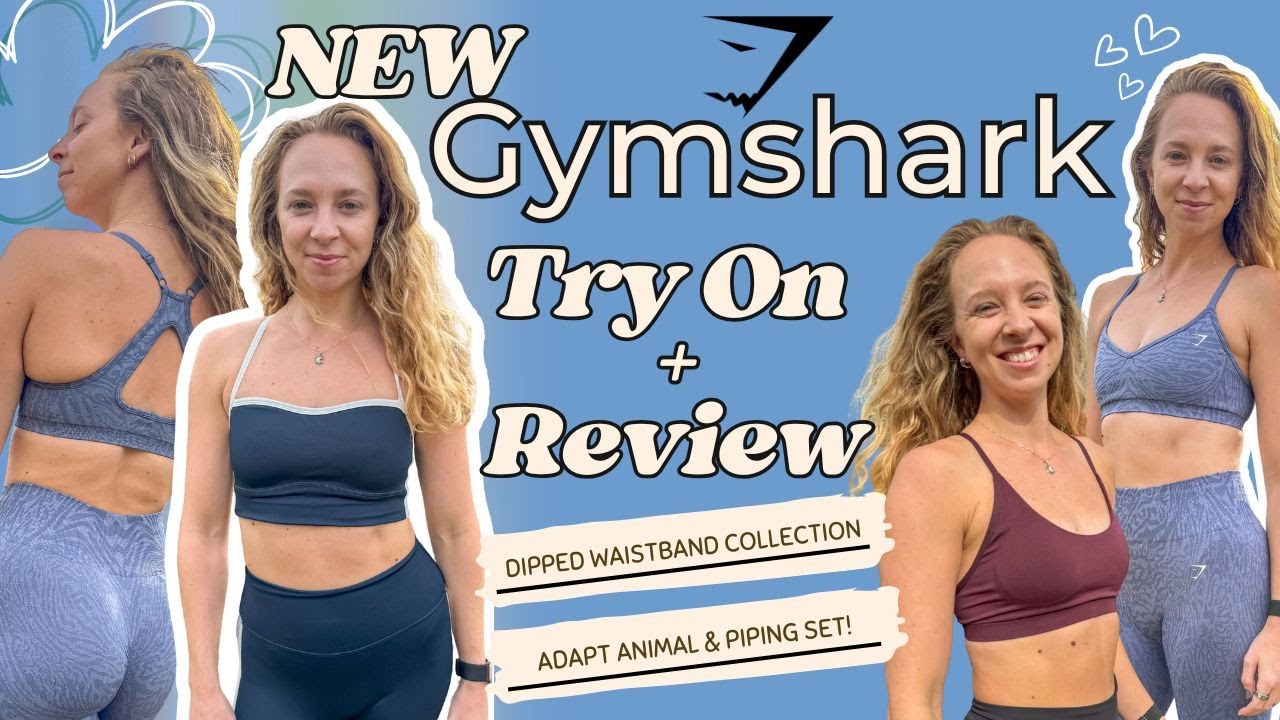 Новая коллекция Gymshark: примерка и обзор! Бандаж Lifting Dipped Waistband, Adapt Animal и много...
